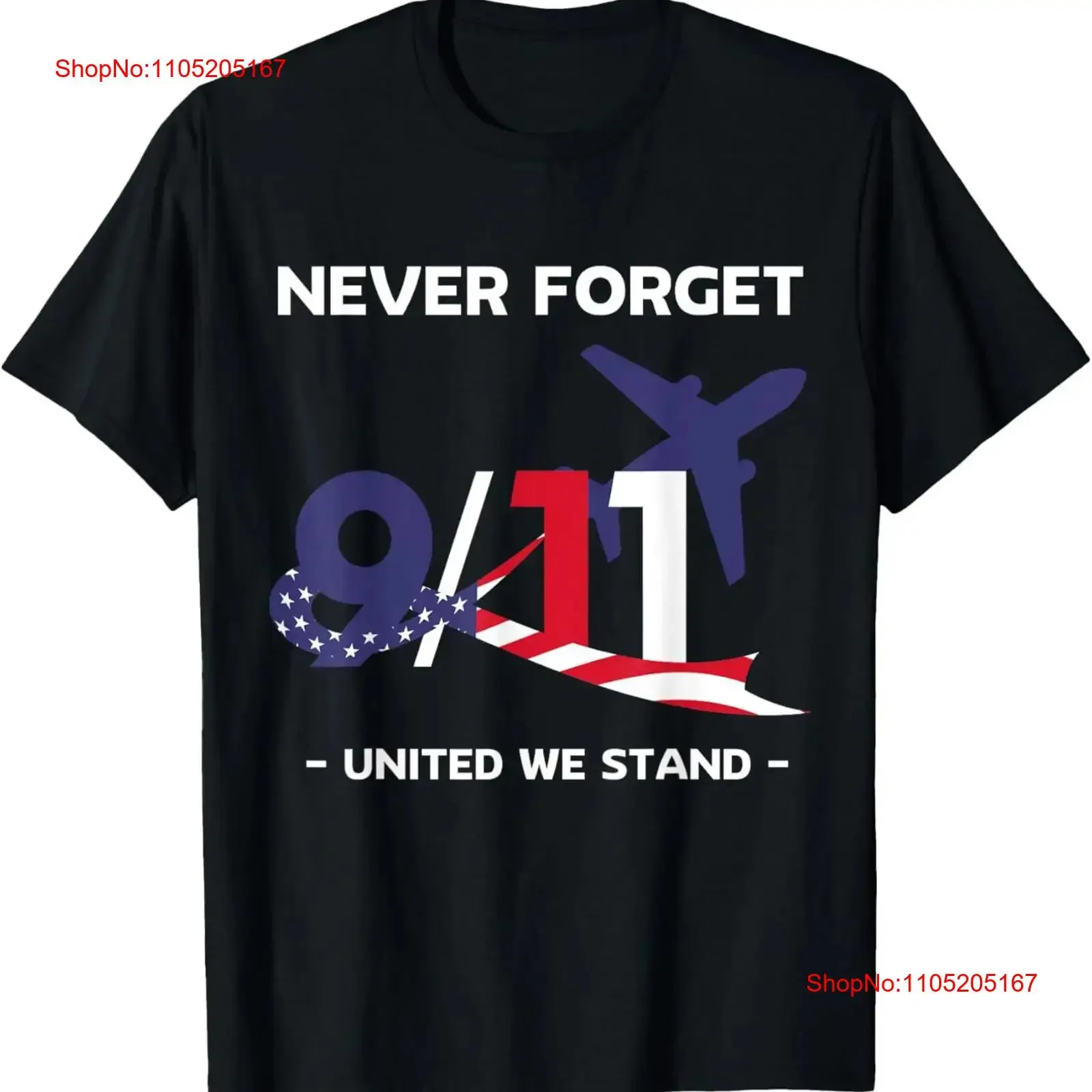 

Никогда не забывайте, сентябрь 11 2001, футболка с американским флагом ко Дню памяти, винтажная стильная уличная модная растянутая футболка