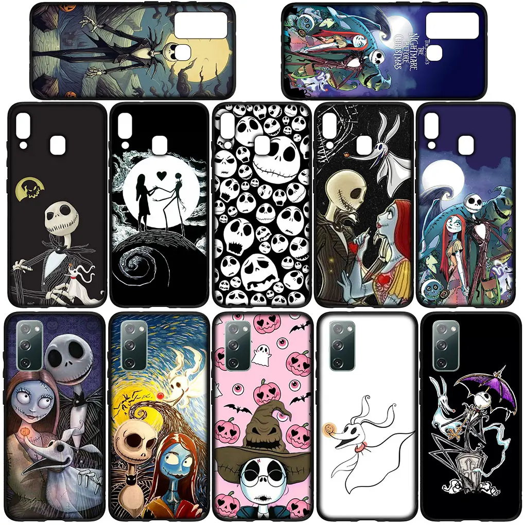 Halloweens Christmas Skellington Jack Phone Cover Case for Huawei Nova 3i 3 5t 2i 7 SE Mate 10 20 P20 P30 Pro 2 Lite Soft Casing