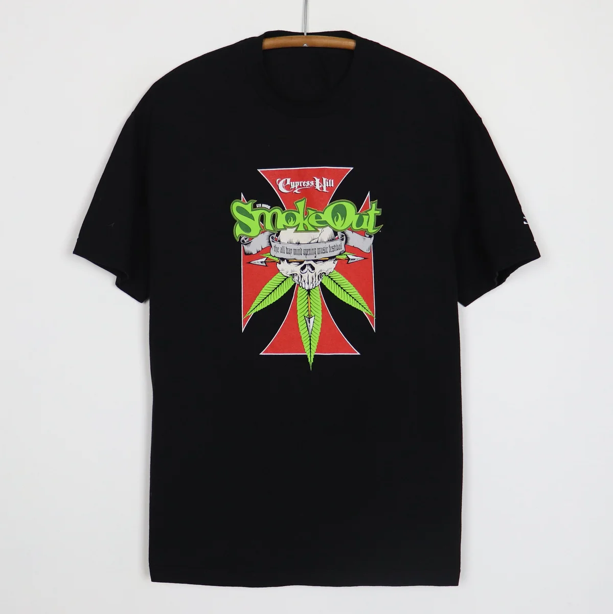 2002 Cypress Hill Smoke Out Festival Cotton Unisex T-shirt All Sizes ZL023