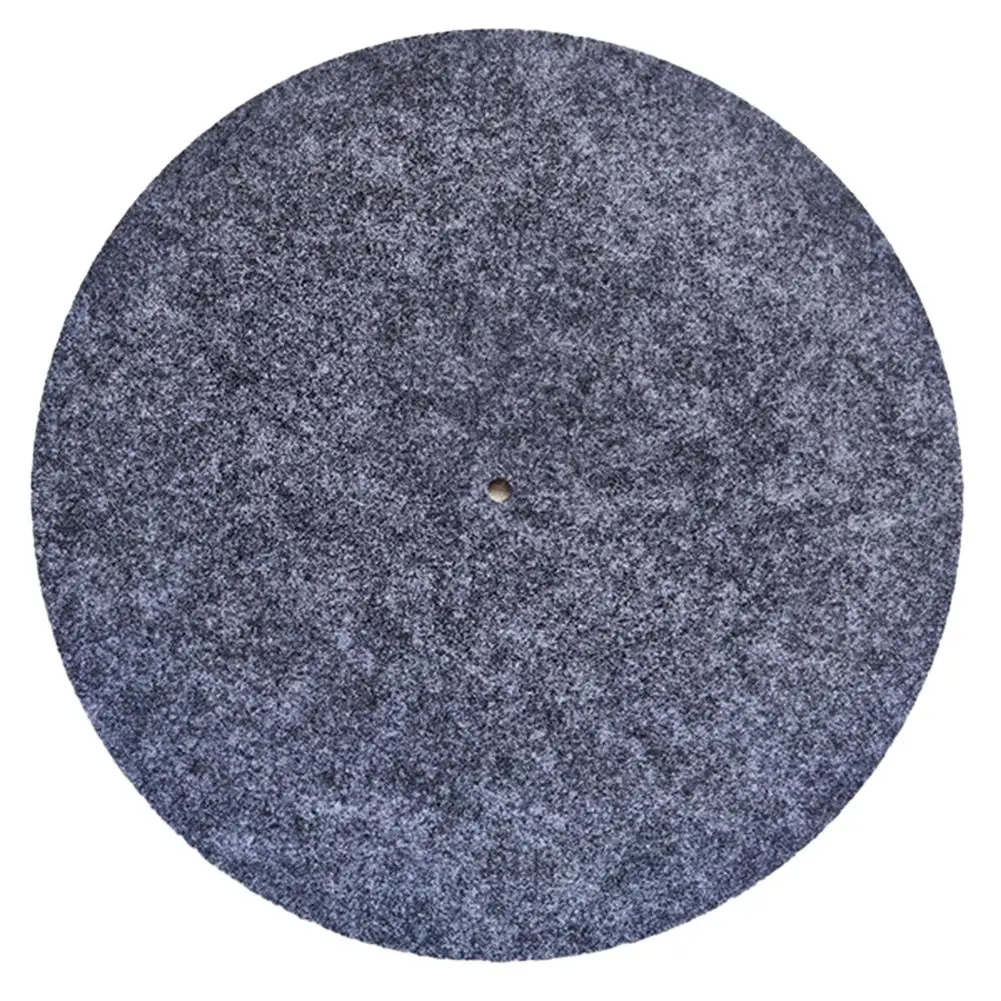Felt Record Pad For Phonograph Vinyl CD Non-slip Digital Printed Solid  Thick Anti-Static Felt Platter Turntable Mat