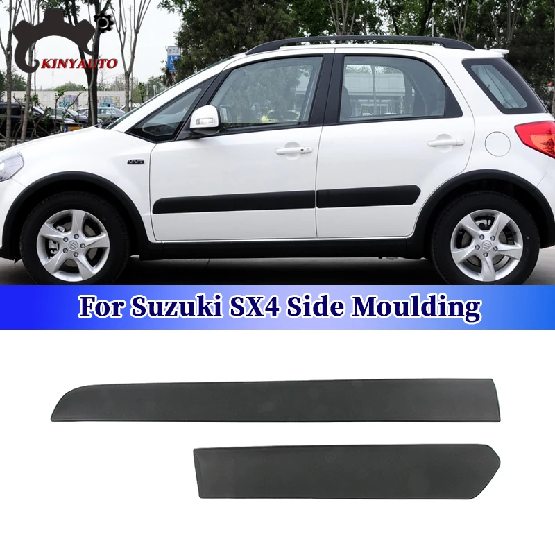 Image of 1 Stück Seitenschutzleiste für Suzuki SX4, vorne und hinten, Türverkleidung, Anti-Kratz-Schutzstreifen, Zierleiste, Schutzplatte, Autozubehör