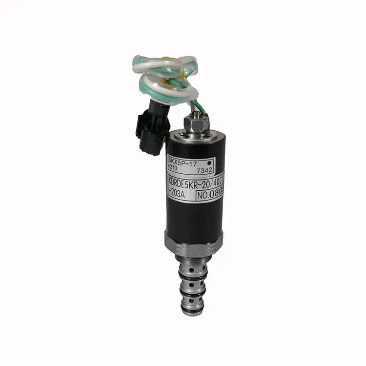 KDRDE5KR-20/40C13-203A Solenoid Valve SKX5P-17-210 for SH200 Sany Xugong Excavator