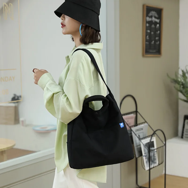 New Trendy Handbag Ladies Large Capacity Nylon Cloth Tote Bag Ladies Shoulder Bag Handbags Women Bags Messenger Bags for Women