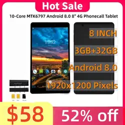 10-Core MTK6797 Android 8.0 8