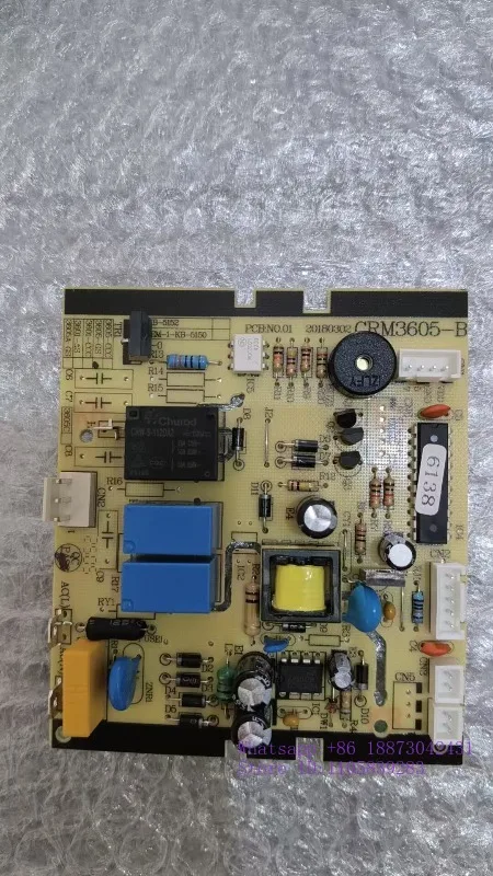 CRM3605/3200F Power Control Mainboard: Replacement circuit board for commercial semi-automatic coffee machine repair