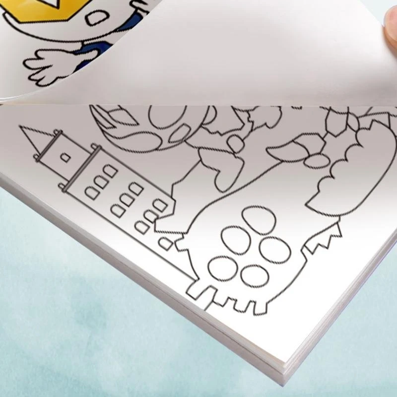 子供用の水彩画のぬりえ