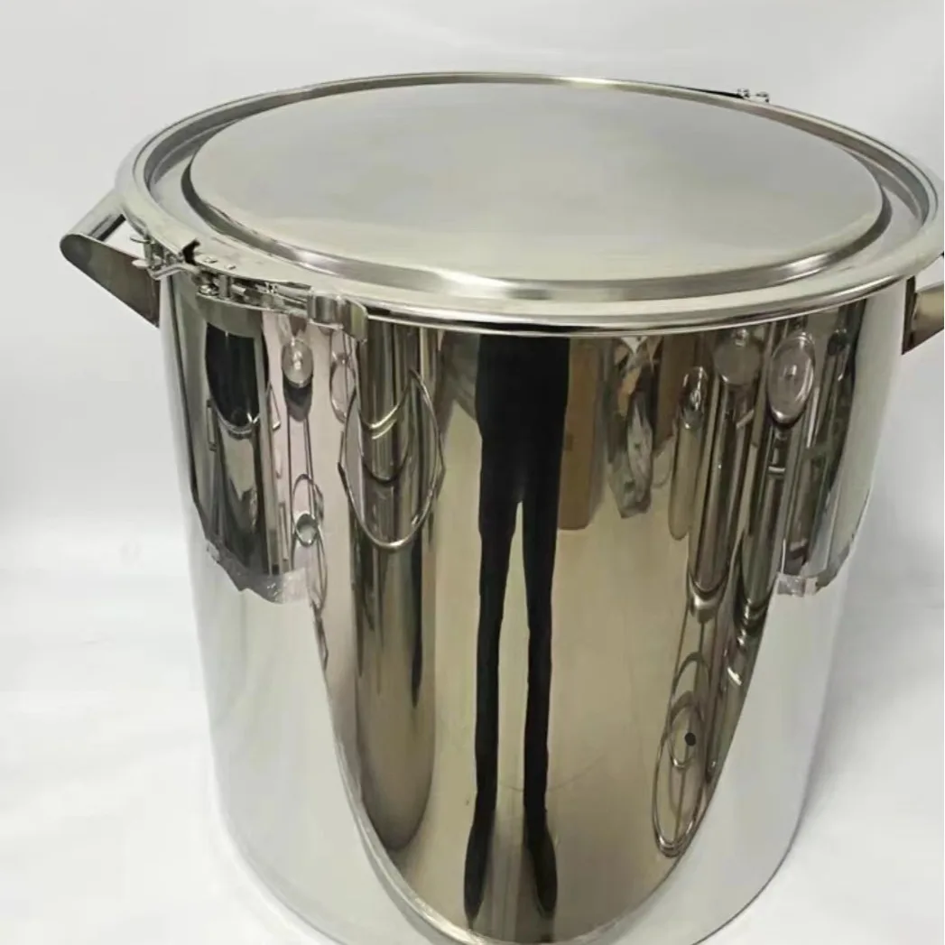 

Factory direct thickened 304 stainless steel barrels, iron drums, commercial drums, processed on demand.