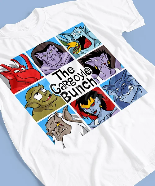 T-Shirt UNISEX THE GARGOYLE BUNCH SERIE TV