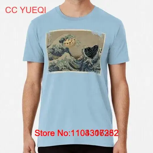 The Great Wave Off Cookiemonsta S to 5XL Made in USA T-Shirt