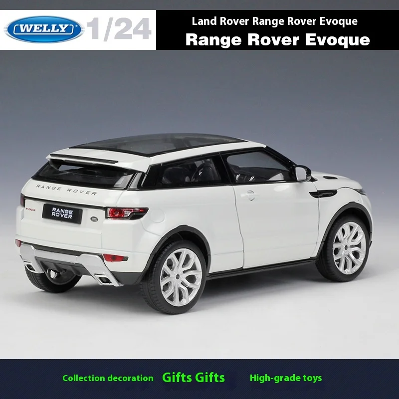 Land Rover evoque Range Rover Willie WELL Y1: 24 Simulation alloy Multi-doors can be opened, wheels can be turned, cool and exqu