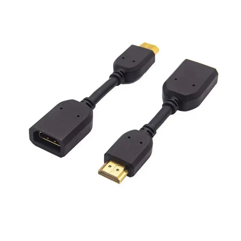 with HDMI Male to HDMI-compatible Female Extend Cable Adapter Pure Copper Wire Splitter HDTV Computer Audio Video Convert Plug