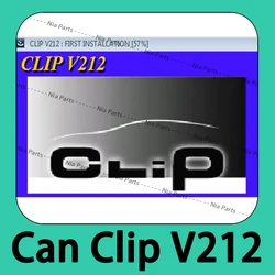 FOR Renault Can Clip 212 inspection tools Diagnostic software CanClip 212 Repair equipment Vehicle Maintenance tuning auto new