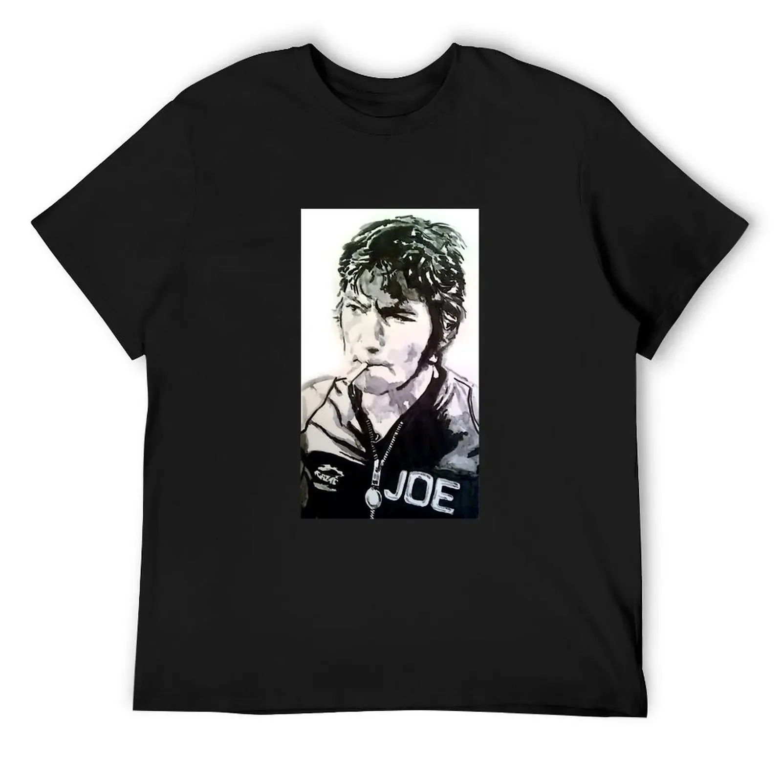 

Joey Dunlop Smoking Isle Of Man Tt Biker Motorcycle T-Shirt plus size tops tops clothes for men