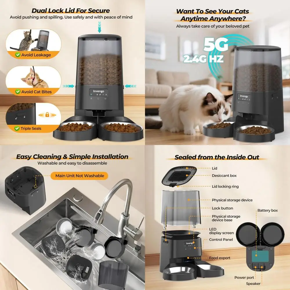 Smart Cat Feeder: 5…