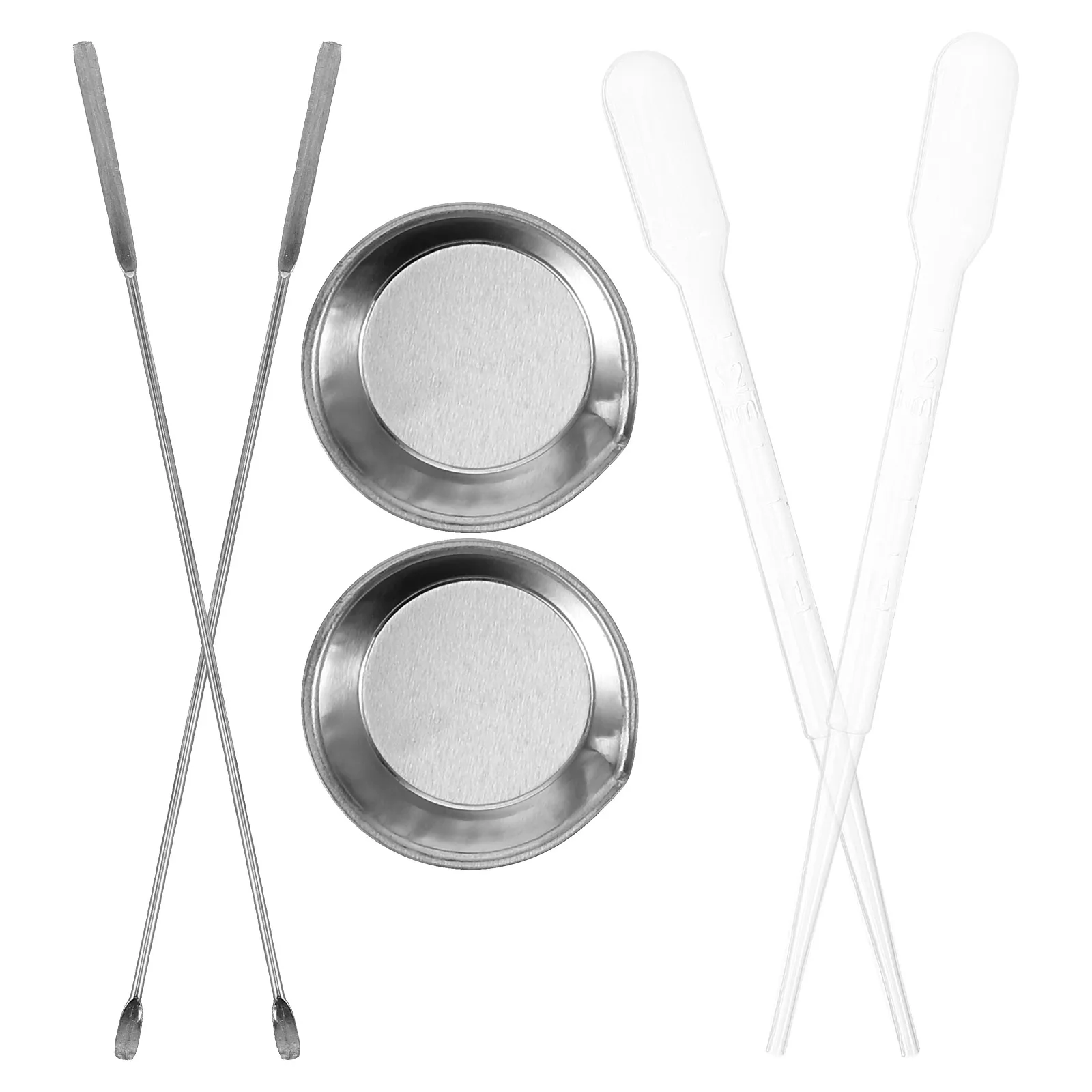 

Paint Tray Mixer Stirrers Dropper Stainless Steel Plastic DIY Art Crafts Tools Model Accessories Paint Mixing Sticks