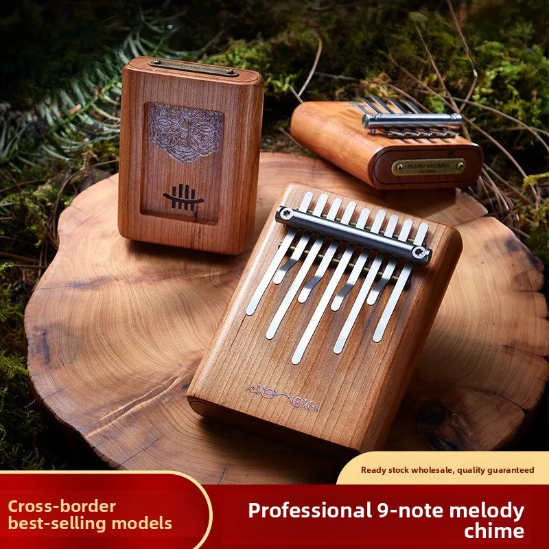 Thumb Piano Professional Melody 9-tone Kalimba Piano Children's Five-finger Piano Foreign Trade Model