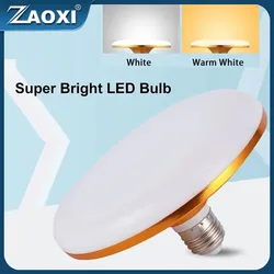 ZAOXI E27 UFO LED Lamp Super Bright High Power 220V Engineering Home Energy-Saving LED Bulb Light 30W 40W 50W 60W 80W 100W