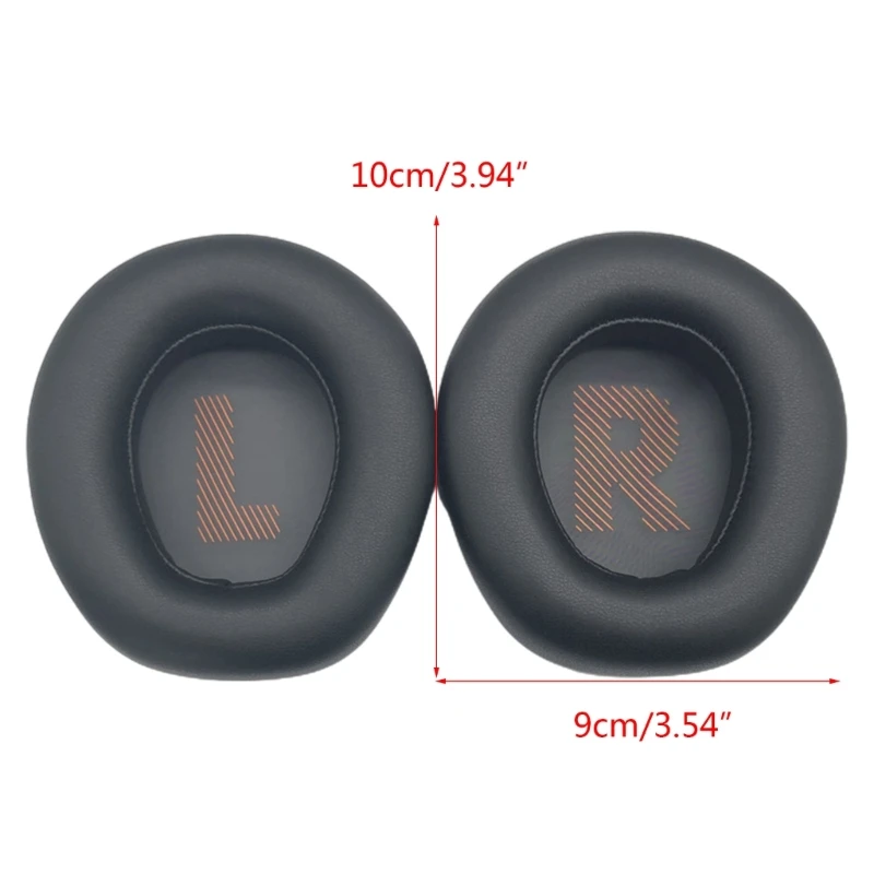 2 pezzi auricolari cuscino per l'orecchio paraorecchie in spugna sostituzione della fascia per JBL Quantum 600 800 Q600 Q800 accessorio per la riparazione delle cuffie