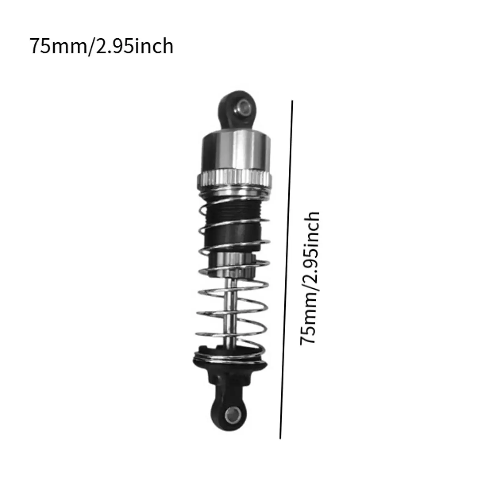 2x Set di ammortizzatori RC Accessori di ricambio Ammortizzatori metallici facili da installare