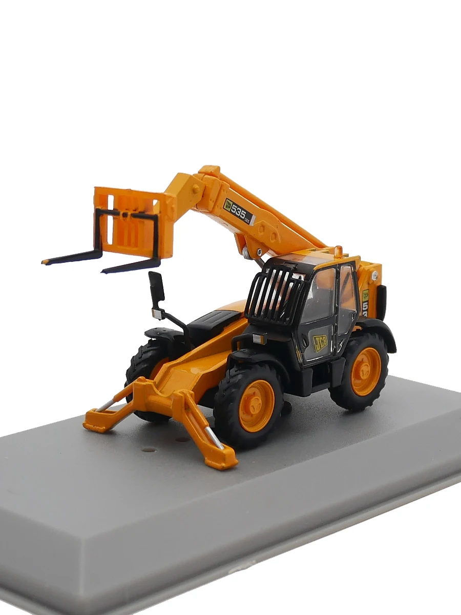 دييكاست IXO 1:72 مقياس JCB 535 125 تلسكوبي الذراع رافعة شوكية آلات البناء سبيكة سيارة نموذج تحصيل لعبة هدية تذكارية #3