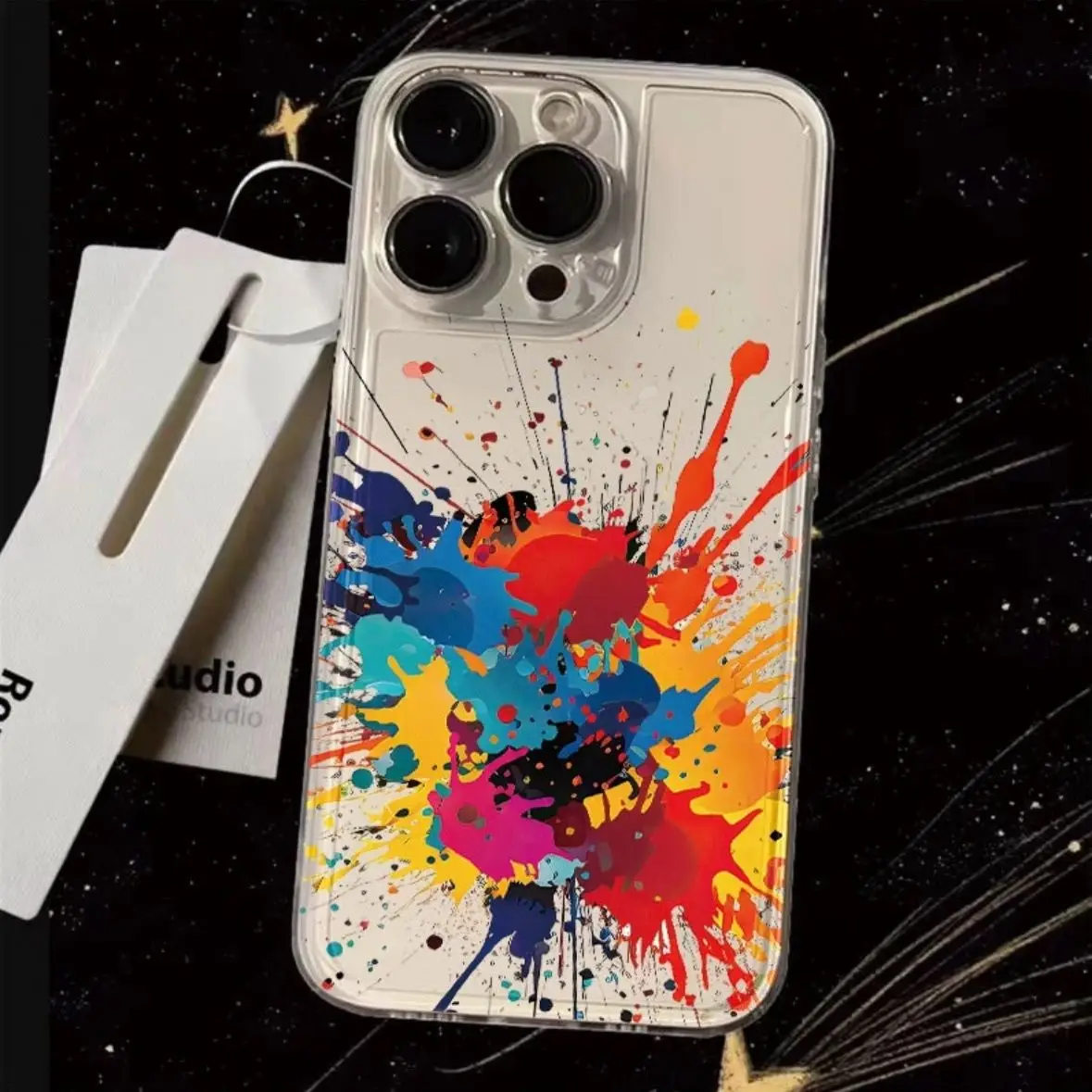 Funny Graffiti Guitar Inkjet Phone Case For Samsung S24 S23 S22 S21 S20 S10 FE Note20 Note10 Plus Ultra Lite 5G Clear TPU Cover