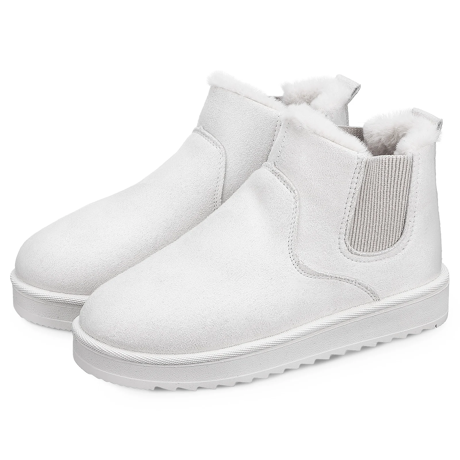 

Women Snow Ankle Boots Short Cotton Shoes Winter Fuzzy Ladies Girls Warm Insulation Soft Lining SlipResistant Sole Hiking