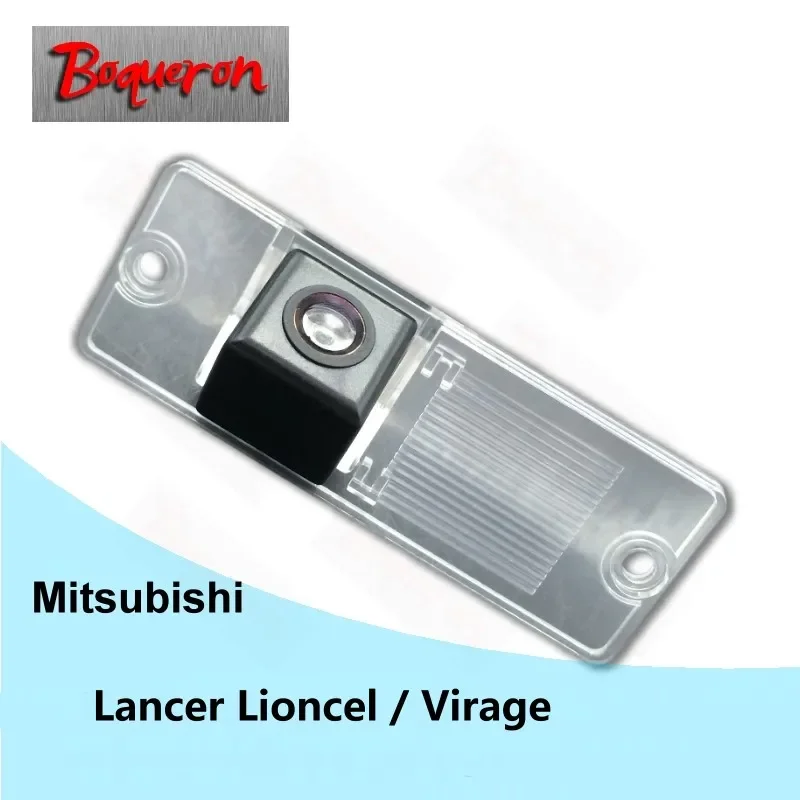 BOQUERON-Câmera de visão traseira do carro para Mitsubishi Lancer, Lancer, Lioncel, Virage, CCD HD, visão noturna, estacionamento reverso, câmera de backup