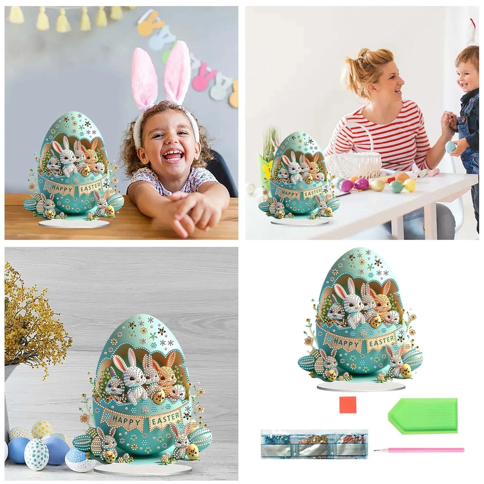 

Поделки своими руками для детей 3-6 украшение для рабочего стола специальной формы со стразами украшение для стола, домашний стоячий драгоценный камень живопись ремесло