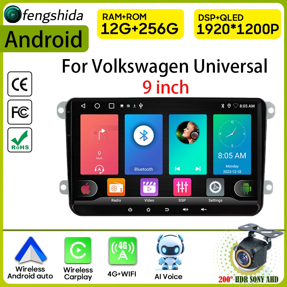 Car Radio Carplay F… - image