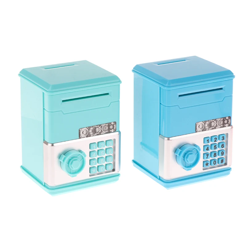 Tirelire pour enfants, mot de passe, Mini ATM, pièce de monnaie, jouet d'anniversaire pour enfants