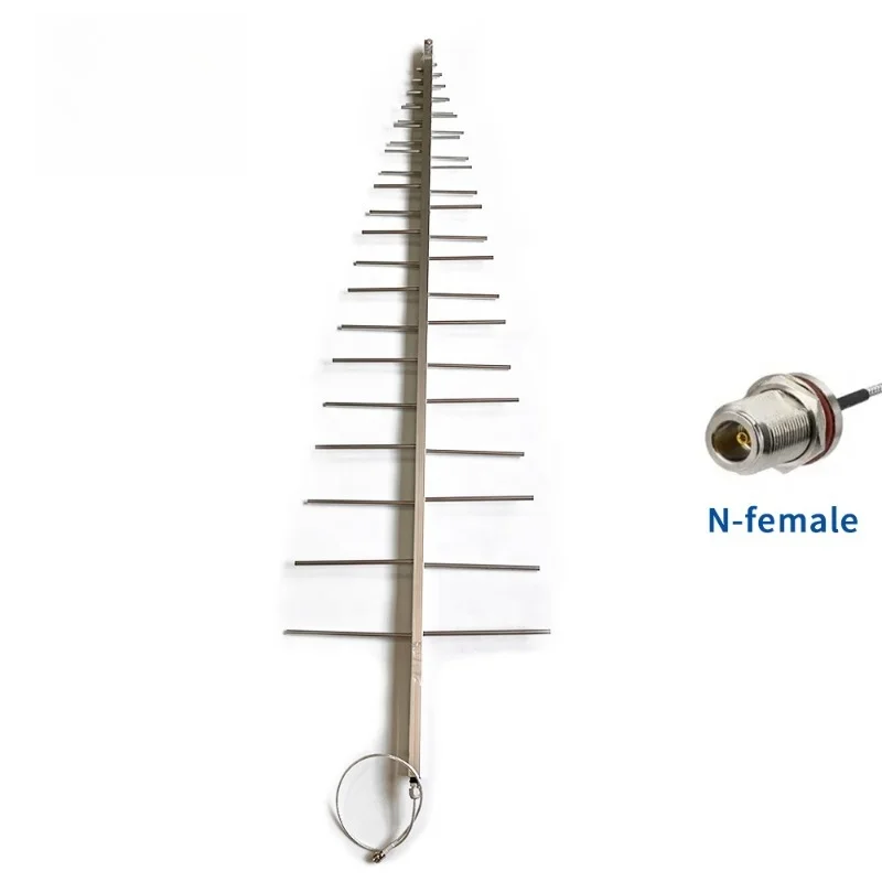 VHF UHF 4G 5g Full Band Wideband 400-6 quadrillion High Gain 12dbi Outdoor LPDA Communication Antenna