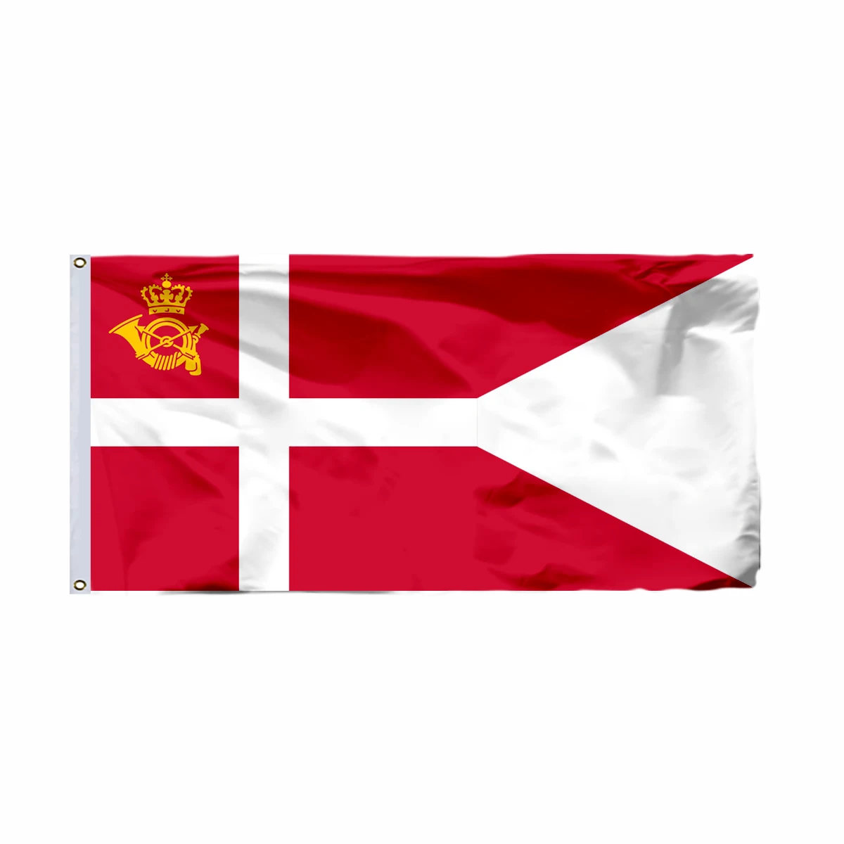 

Denmark Postal Flag 3x5ft 90x150cm 21X14CM Decorate 100D Polyester Double Stitched High Quality Banner