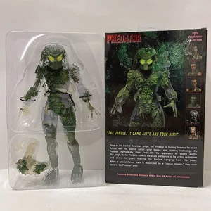 Aliens gegen Predator Jungle Demon Hunter Unmasked Action Figur Masked, 30 -jähriges Jubiläumsmodellspielzeug, Desktop -Dekoration 8 Hauptverkäufe nach Predator - №4