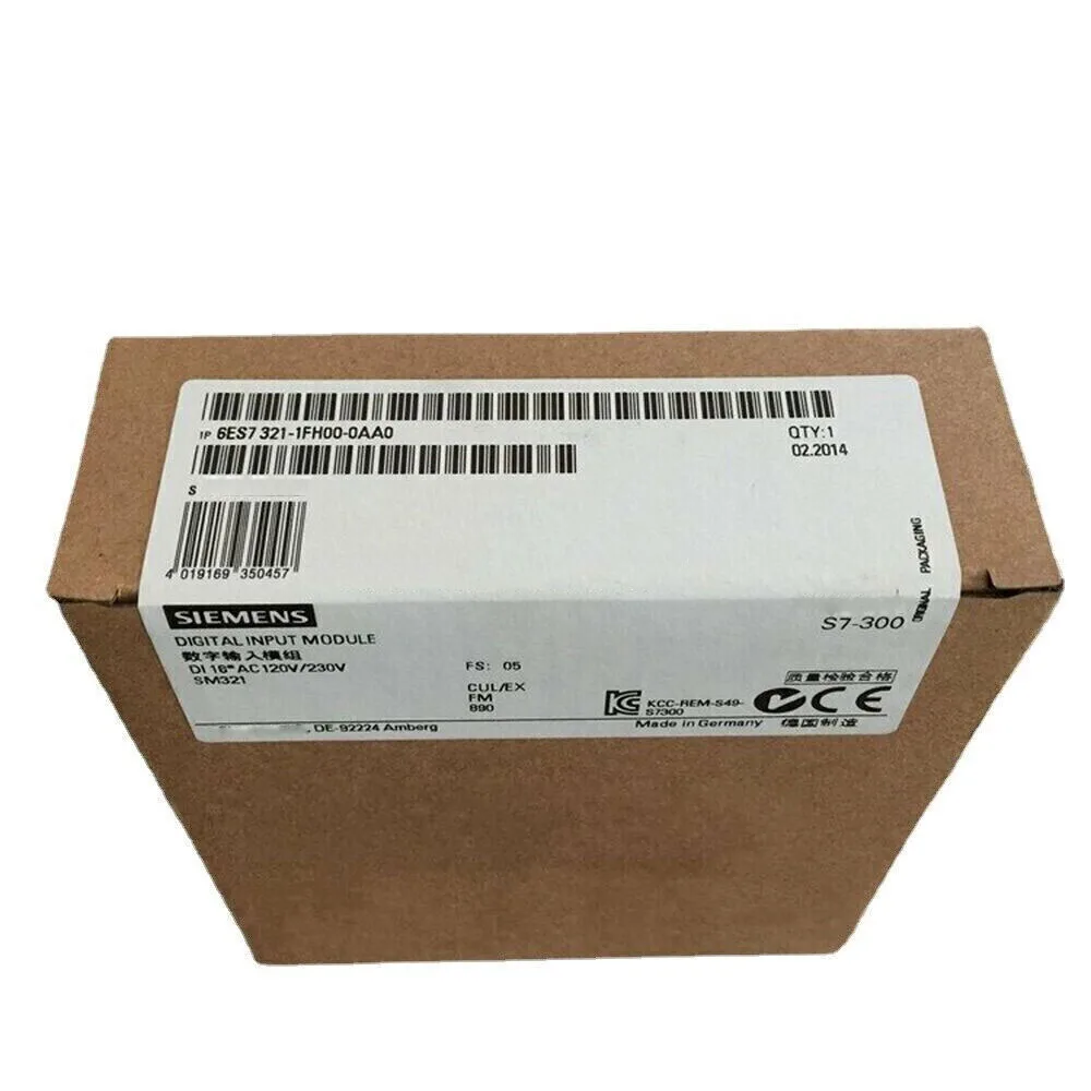 

NEW 6ES7321-1FH00-0AA0 S7-300 Digital Input SM 321 6ES7 321-1FH00-0AA0 IN BOX