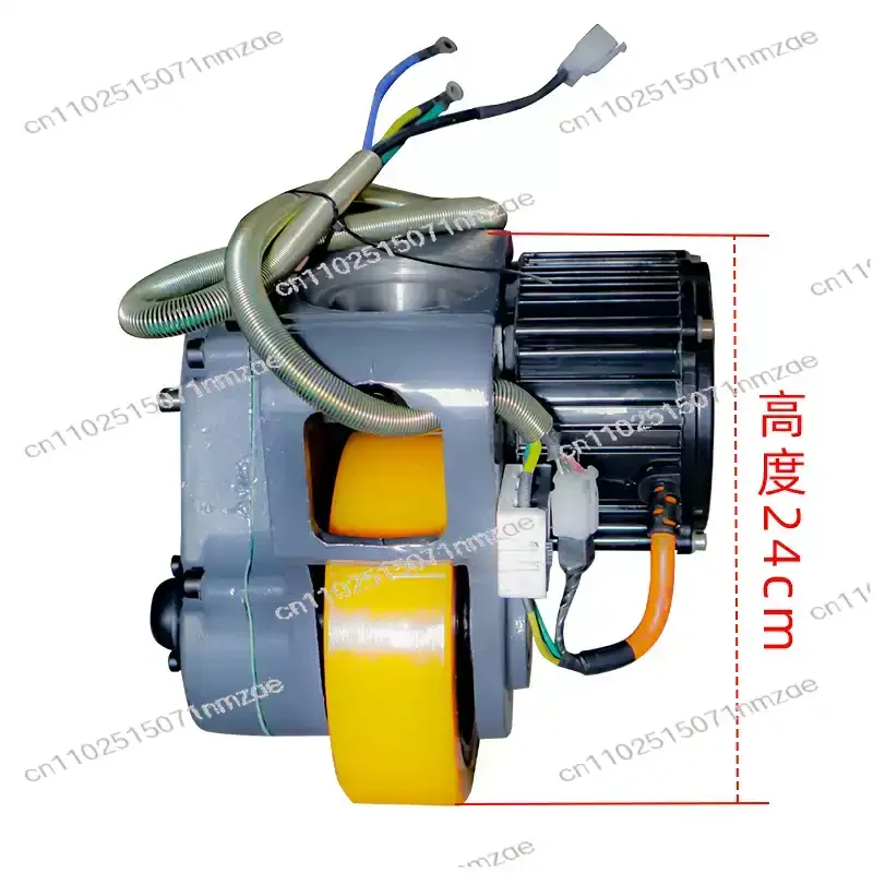 

48 В 1200 Вт 24 В 1000 Вт Электрический вилочный погрузчик с одним приводом, поддон для электрического прицепа, приводное колесо ускорения