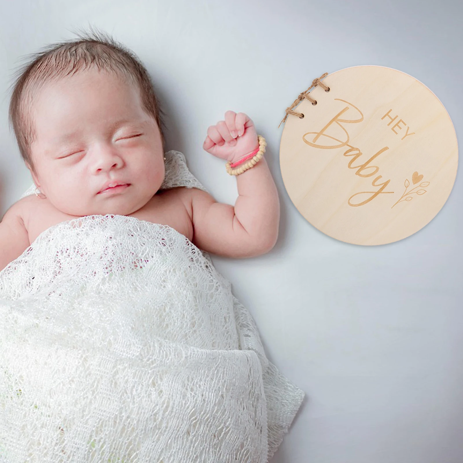 

Wooden Guest Book Natural Wood Baby Shower Sign-In Book Keepsake Memory Album Rustic Guest Registry For Party Celebrations Blank