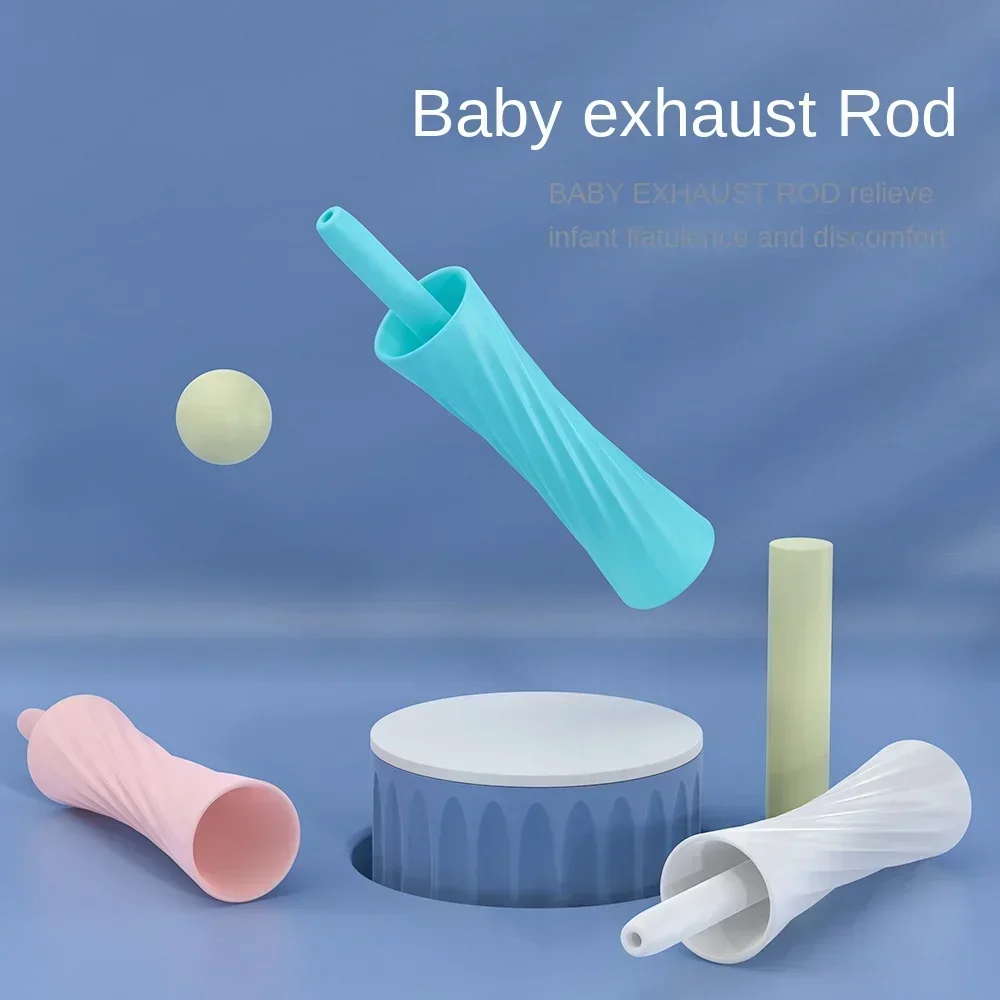 

Baby BPA Free Anti-flatulence Exhaust Stick Nursing Accessories Safety Belly Colic Reliever for Babies Baby Care Soft for Infant