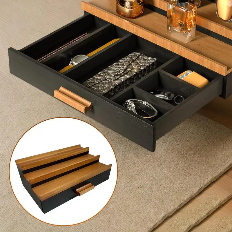 

Perfume Organizer Shelf Stand 3 Tier Drawer Storage For Fragrance Collection Perfume Stand Organiser