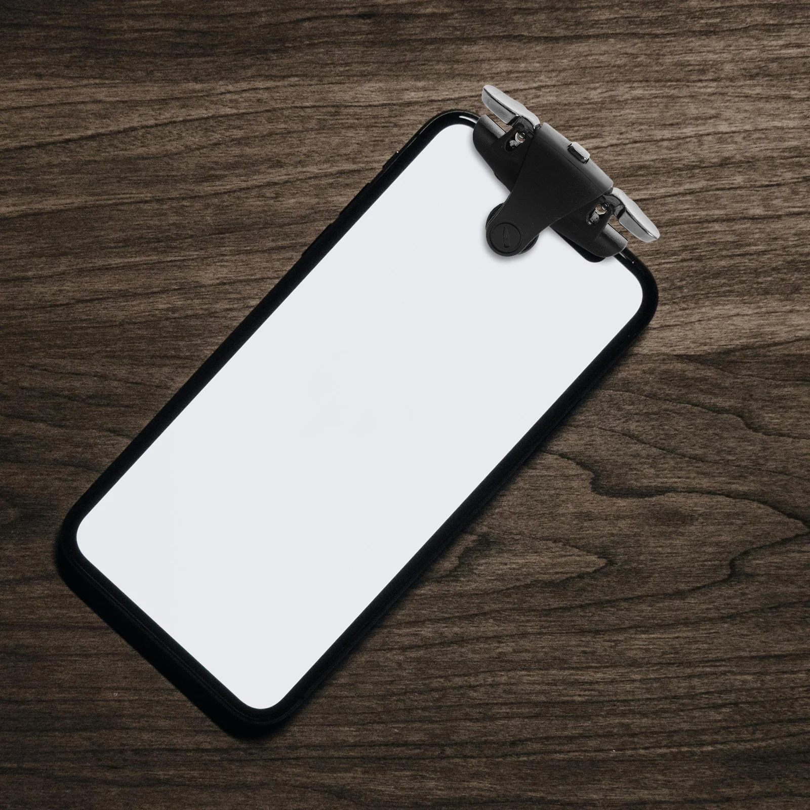 

2Pcs Mobile Gaming Controller Portable Lightweight ABS Zinc Alloy Response Time Compatible with Phone Tablet Shooting