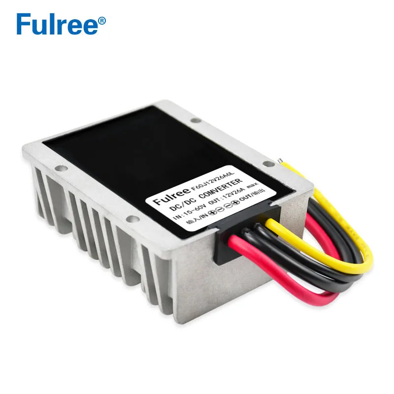 15-120V to 12V 300W DC DC Buck Power Converter Step Down Voltage 24V 36V 48V 60V 72V 90V 100V to 12V Module Vehicle Power Supply