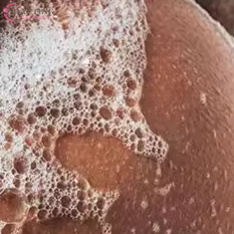 

1 шт. Силиконовая щетка для мытья рук и тела с отверстием для подвешивания, отшелушивающая, для очищения спины