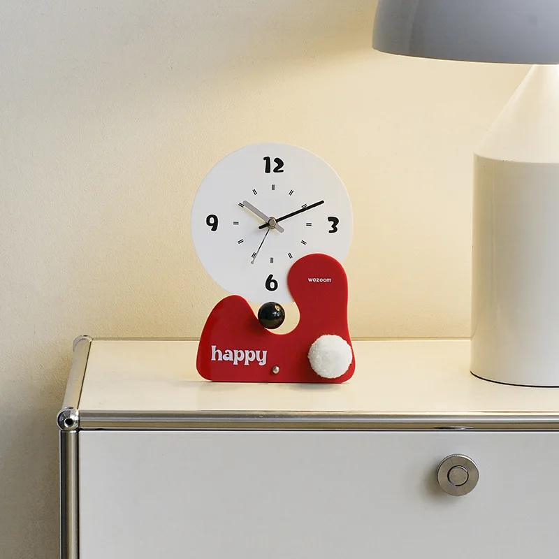 Entrance display item in the living room, TV cabinet, clock, decorative wall clock for the home, table ornaments