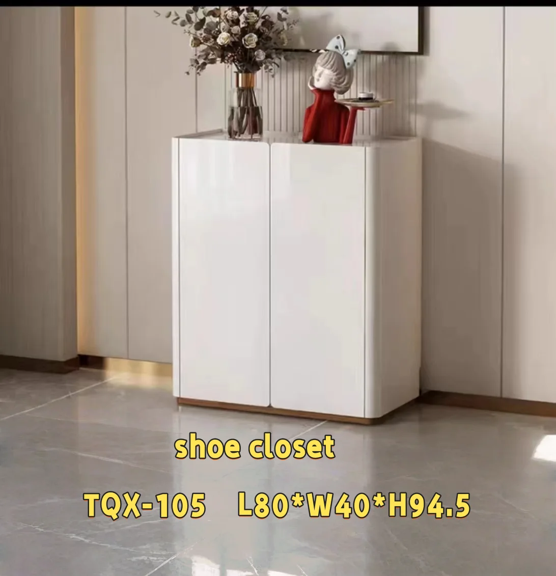 #Modern Wooden Storage Cabinet Durable Solid Wood Construction Customizable Color & Size Multi-Purpose Living Room Furniture