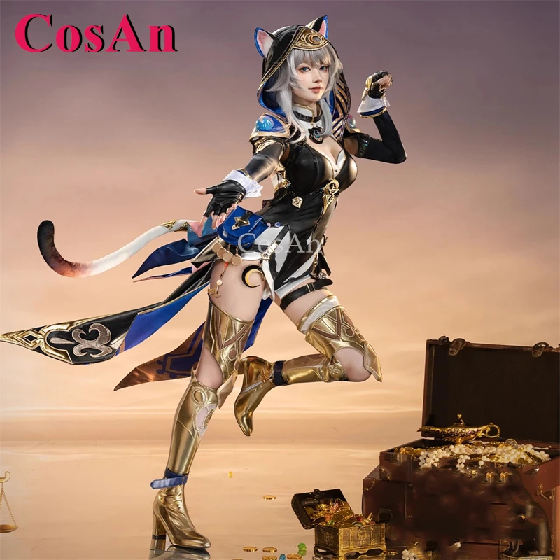 

CosAn Game Honkai: Star Rail Cifera Cosplay Costumes Elegant Gorgeous Battle Uniforms Halloween Party Role Play Clothing S-XL
