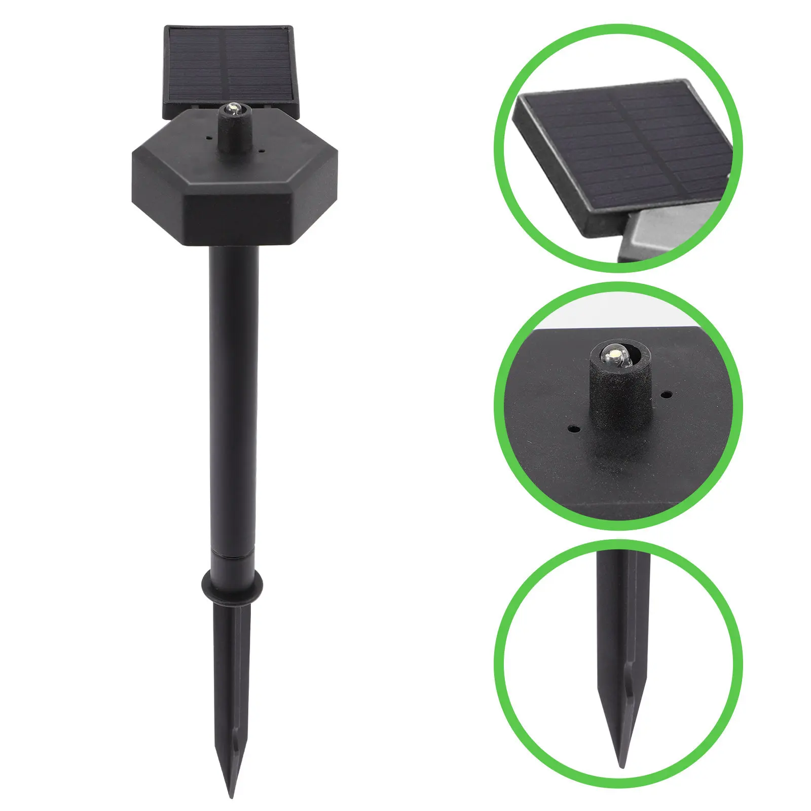

Solar Light IP55 Waterproof Landscape Lighting Ground Plug Garden Decoration Outdoor Solar Pathway Lights Yard Lights