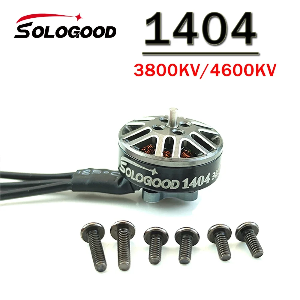 SkyDElSoloGood 1404 3800KV 4600KV 3-4S Brushless Motor For FPV Multicopter For RC