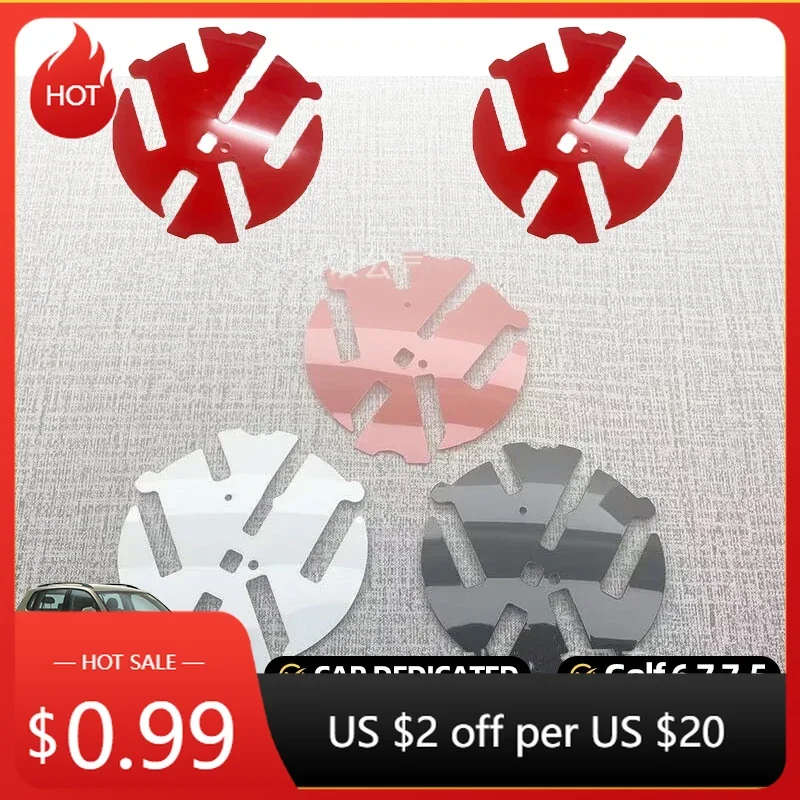 

Чехол для ключа Volkswagen VW 2026 Polo Golf MK6 7 8 Passat B6, 1 шт., 110 мм, черный/красный/белый, с фоном с логотипом на задней части автомобиля для Golf 6/7/7.5.