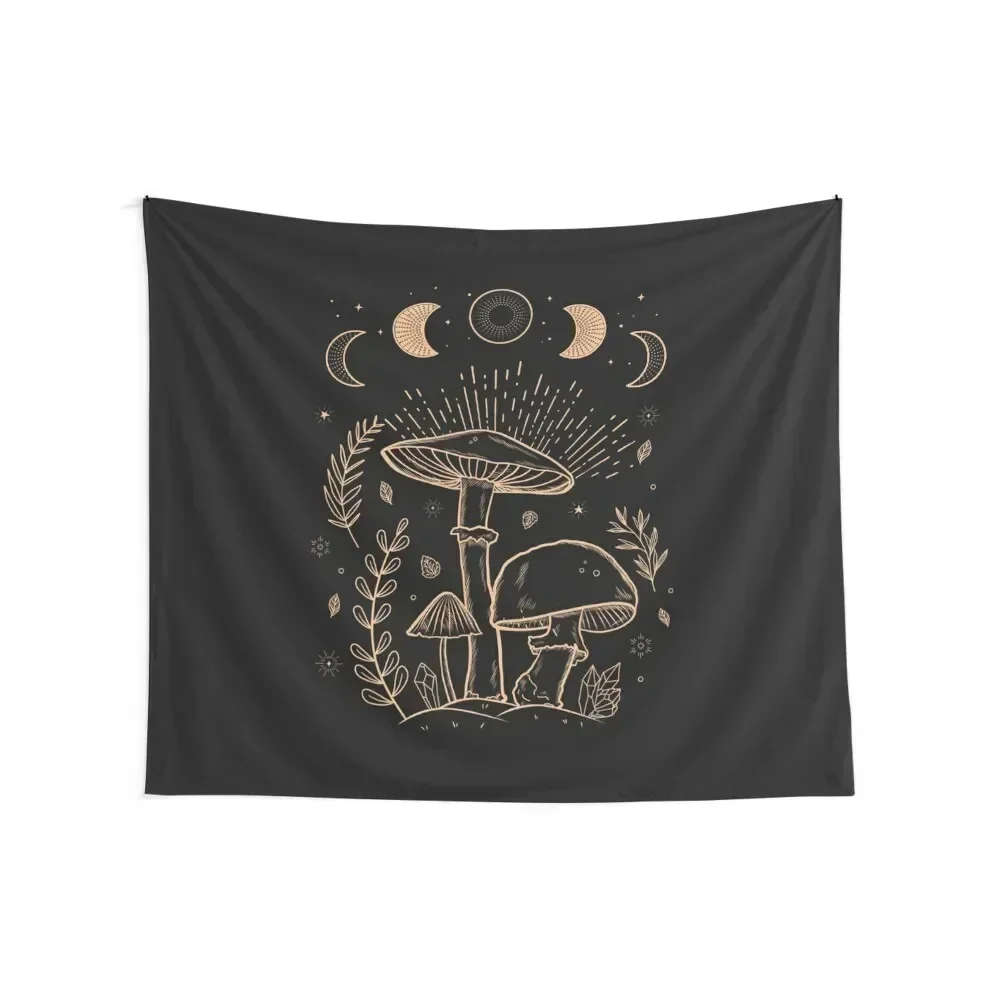 Goblincore Aesthetic Dark Academia Cottagecore Mushroom Tapestry Decor Home Home Supplies Decoration Room Tapestry