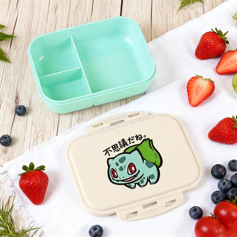 

Pokemons Lunch Box Boy Girl Cartoon Anime Pattern Lunch Case Portable Sealed Large Capacity Bento Boxes Picnic Box Birthday Gift