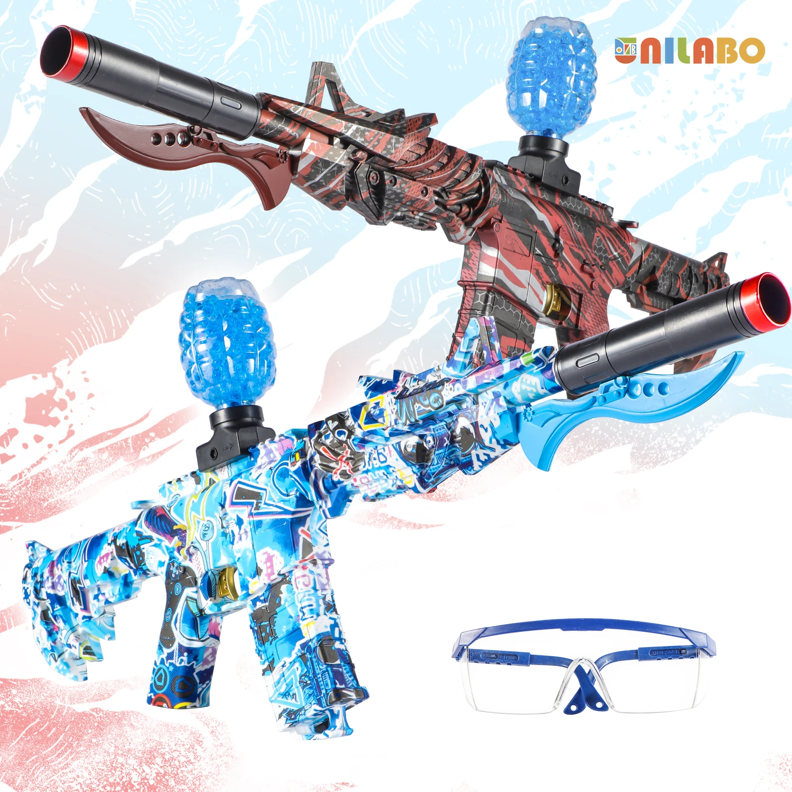 Elétrica Blaster Gun Set para o aniversário, High Precision Shooting Toy, presente perfeito brinquedo ao ar livre para o aniversário, balas excluídas, M416